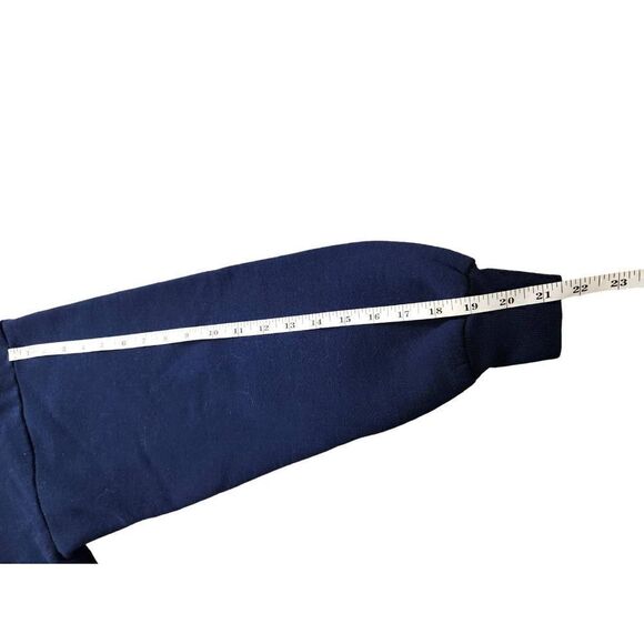 90s JERZEES Grid Tag MADE IN USA  Sweatshirt size men's XL Blue cotton blend - Picture 7 of 8